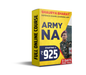 Army NA full online course -shaurya bharat app