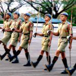 NDA CADETS DURING DRILL