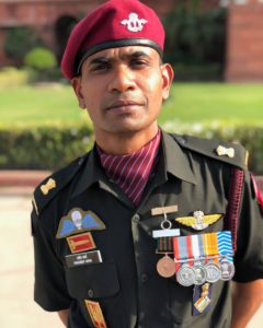 Indian Army officer. Prepare with Shaurya Bharat