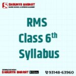 RMS Class 6 Syllabus for RMS CET 2024 Examination