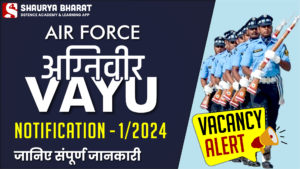 Agniveer Vayu 01/2024 Notification