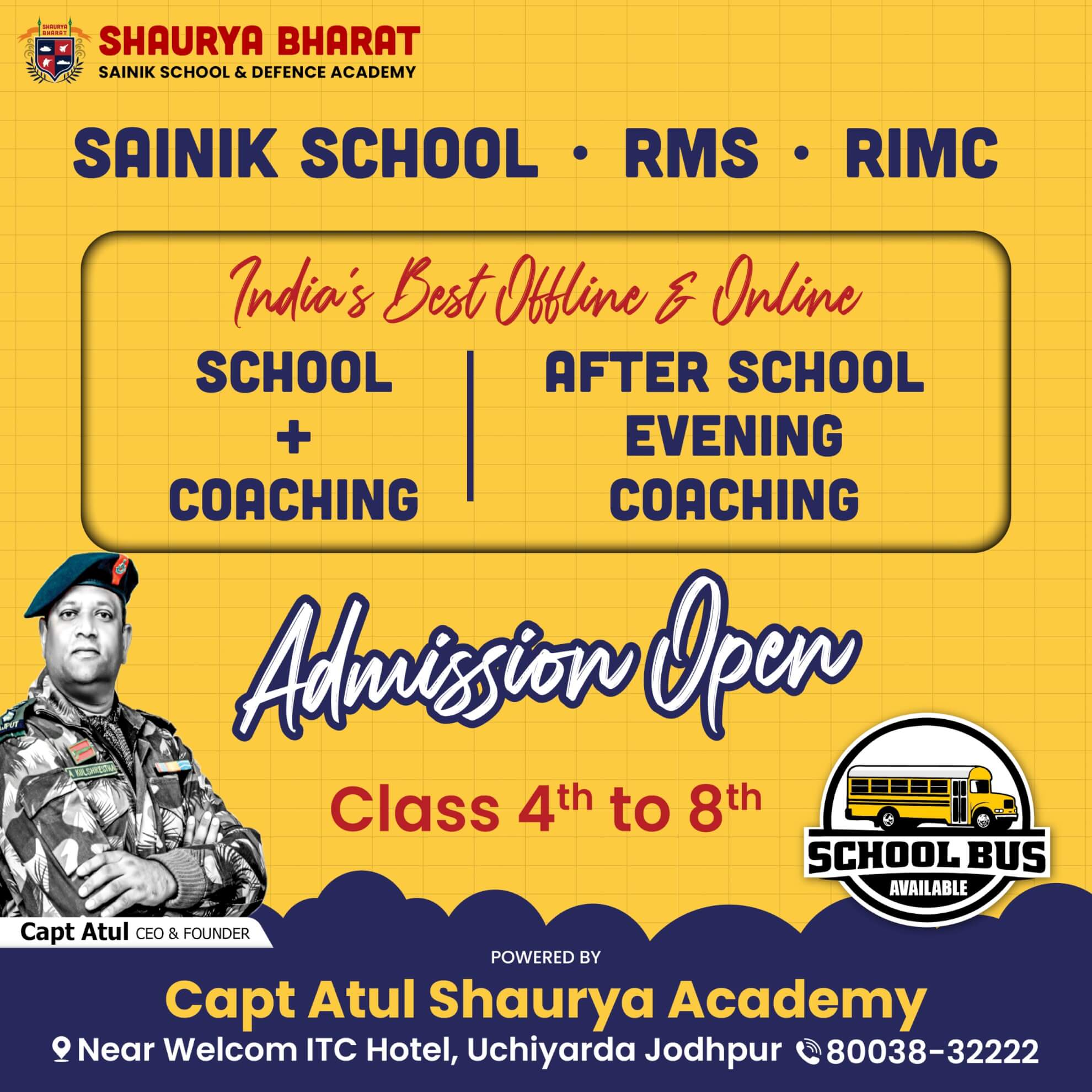 Read more about the article Sainik School Offline Coaching