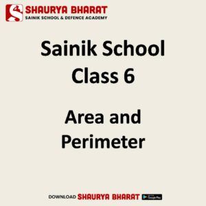 Read more about the article Area and Perimeter Class 6