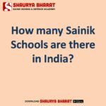 How many Sainik Schools in India – State wise list