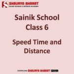 Sainik School Class 6 Speed Time and Distance