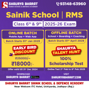 Read more about the article Sainik School 2026 Exam – Offline and Online Coaching