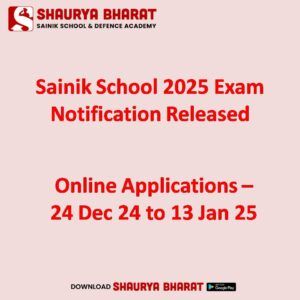 Read more about the article Sainik School Form 2025