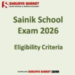 Sainik School 2026 Eligibility Criteria