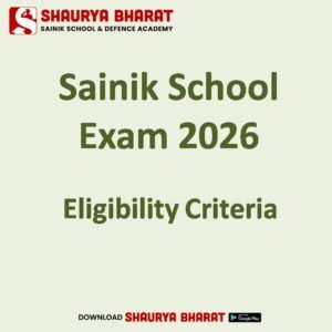 Read more about the article Sainik School 2026 Eligibility Criteria