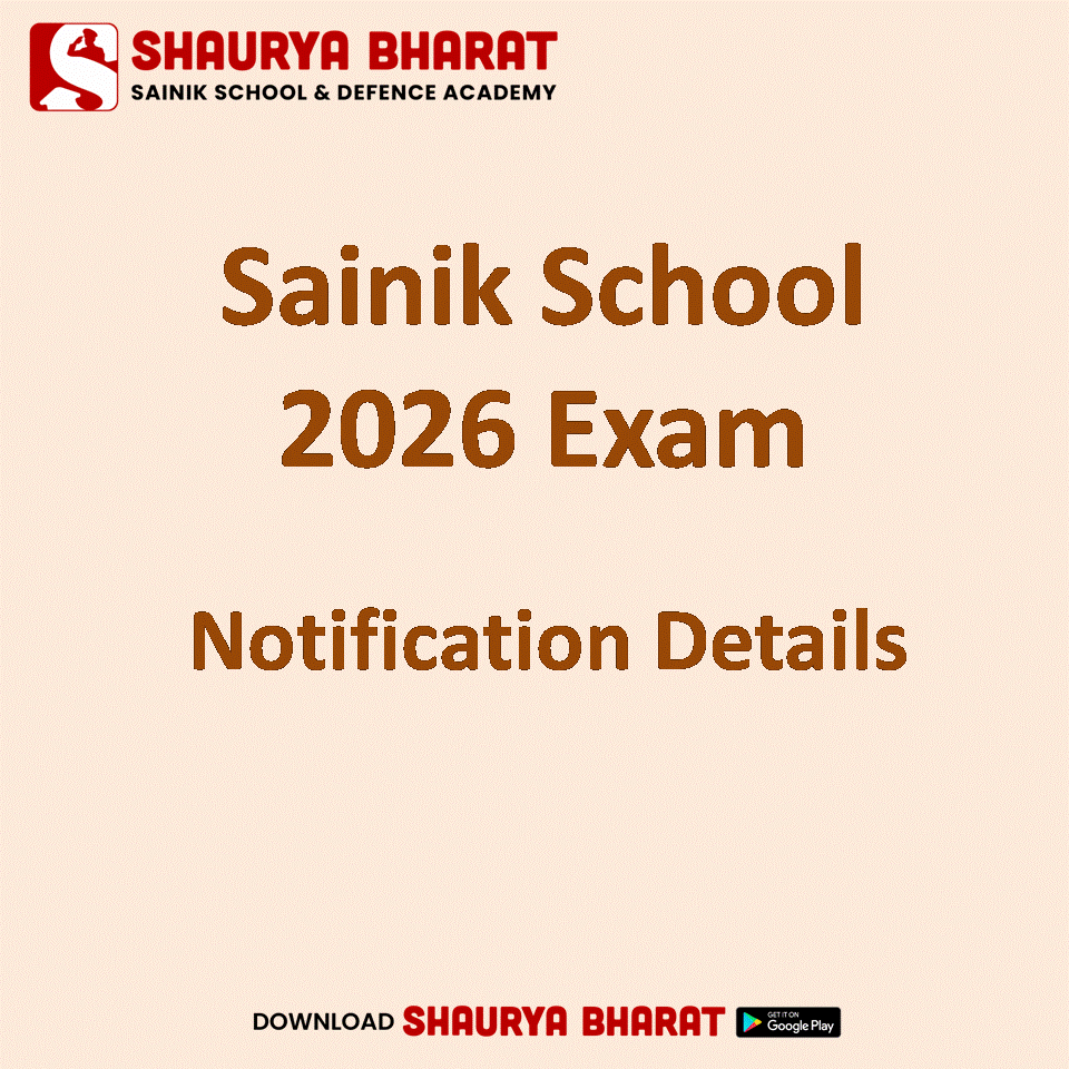 You are currently viewing Sainik School Notification 2026